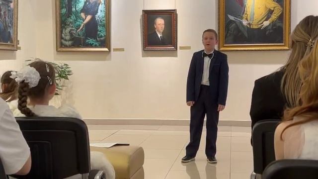 Юные таланты Татарстана. Исполняет Илья Виноградов,