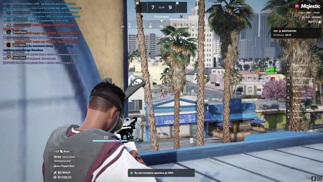 ВС против семьи Wayne на GTA 5 RP / Majestic RP