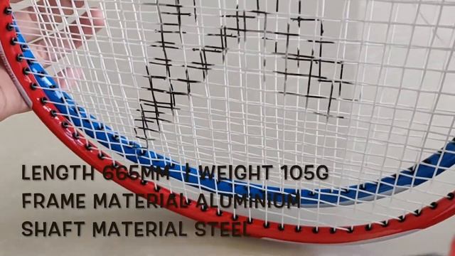 Decathlon Perfly Adult Aluminum Badminton Racket BR 100 + Feather  Shuttlecock FSC 100 Unboxing