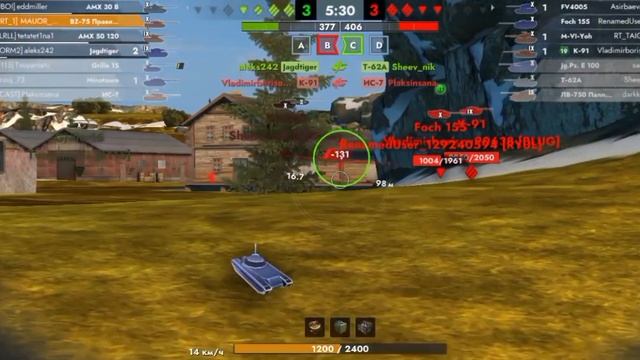 BZ-75 страшная машина в режиме «Mad Games»