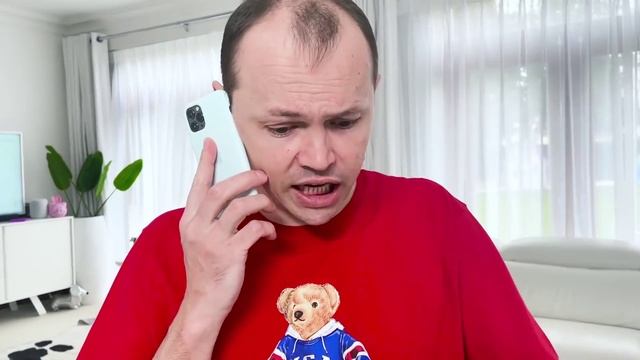 Катя и Макс устроили Пицца Челлендж для папы