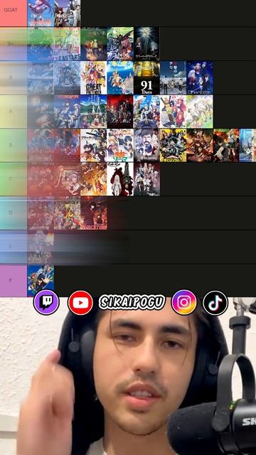 ANIME TIER LIST - 9