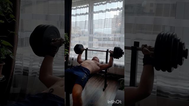 Классическая жимовая тренировка !!! 💪💪💪