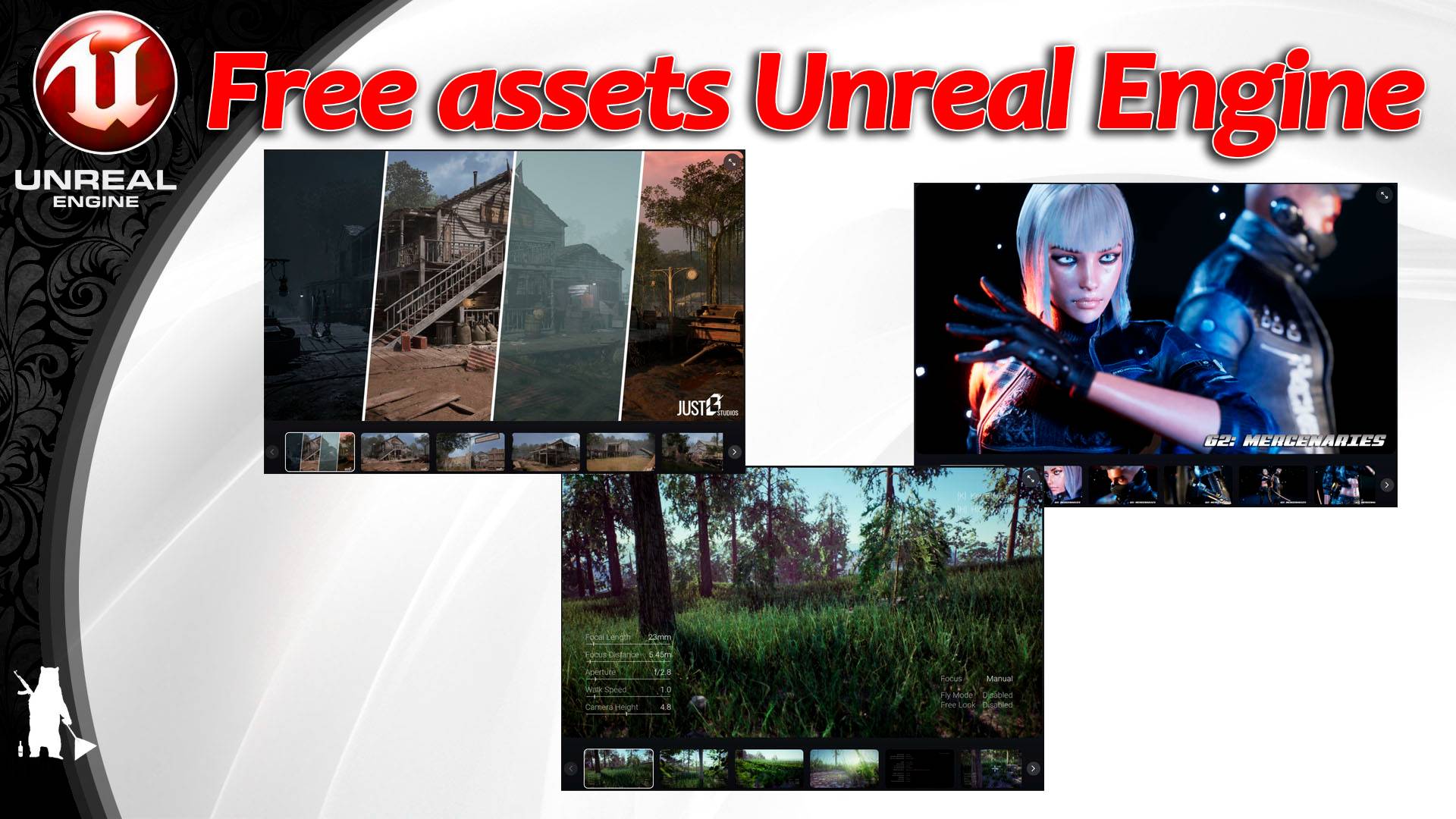 Free assets Unreal Engine (АПРЕЛЯ 2025) Часть 2 (бесплатно до 6 МАЯ 2025)
