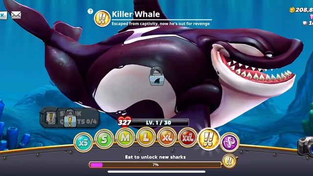 Buying megalodon | Hungry shark world
