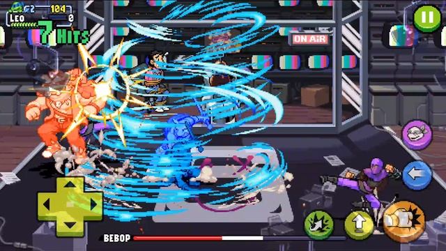 TMNT: Shredder‘s Revenge - Первый взгляд черепашки ниндзя боевой (android)
