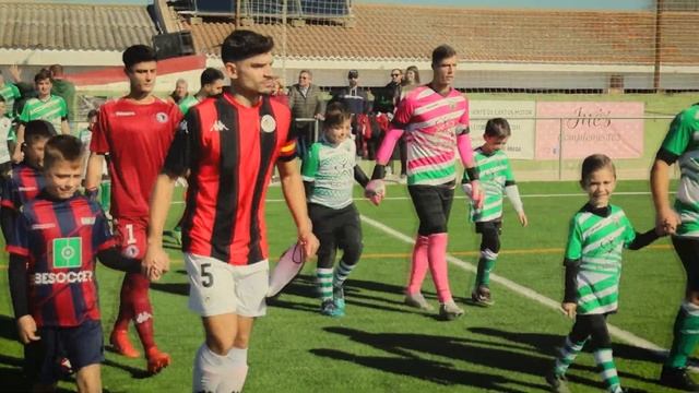 Ambiente partido UD Bienvenida-CD Extremadura.