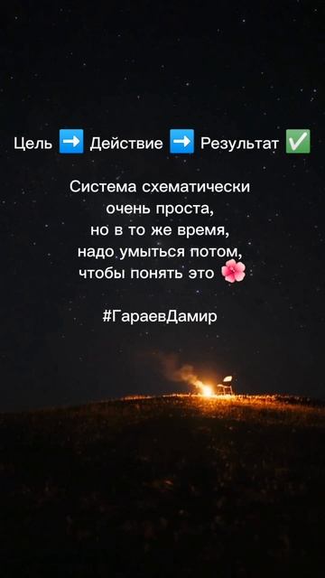 Цель ➡️ Действие ➡️ Результат ✅ #цель #действие #результат #ГараевДамир #AmiDami19 #shorts #short