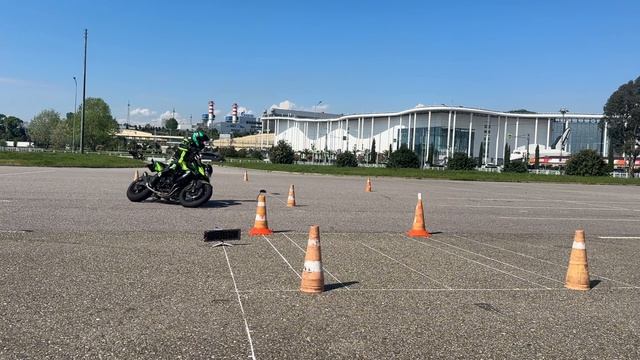 Umigame GP  Кирилл Новиков Kawasaki Z750R  Gymkhana Sochi 00.40.97 22 апреля 2025 г.