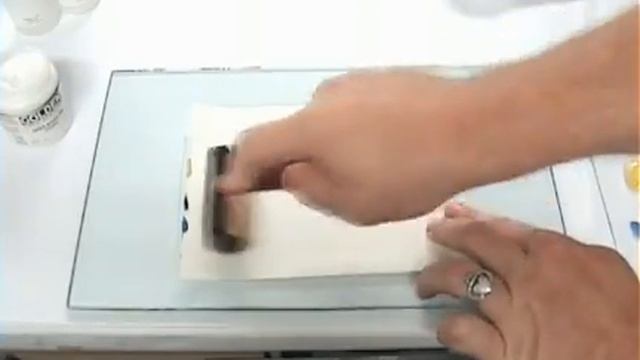 Creating a Monotype with Golden Open Acrylics