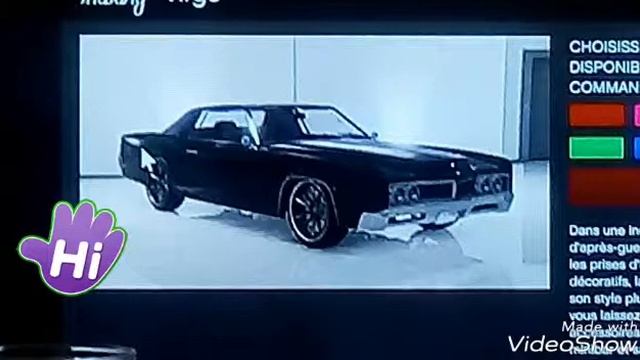 Customisation de la  Albany virgo sur GTA 5