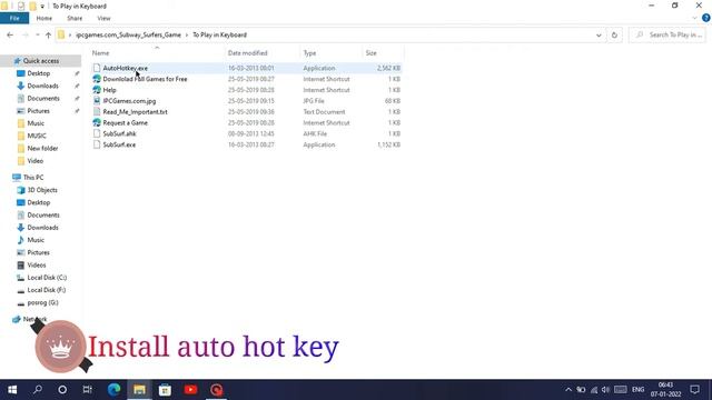 install subway surfers in any windows 10/7/8 | Play with keyboard