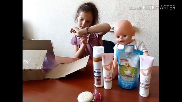 Распаковка посылки Make up Косметика для мамы и мыло