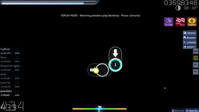 phase 1 insane 3 mod 555pp (top play) (global one) (wow)