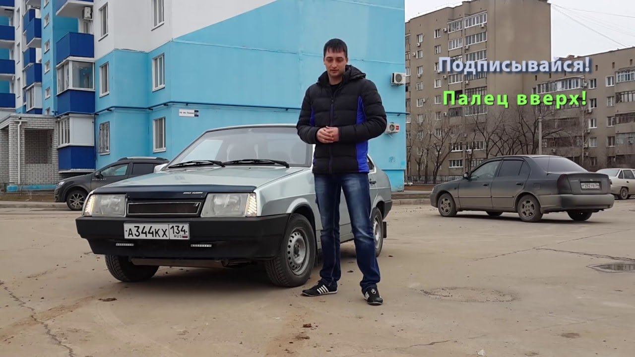 Светодиодный тюнинг поворотников Ваз 21099!