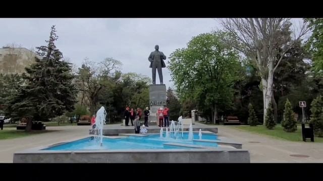 Анапа.Празднование день рождения Ленина.