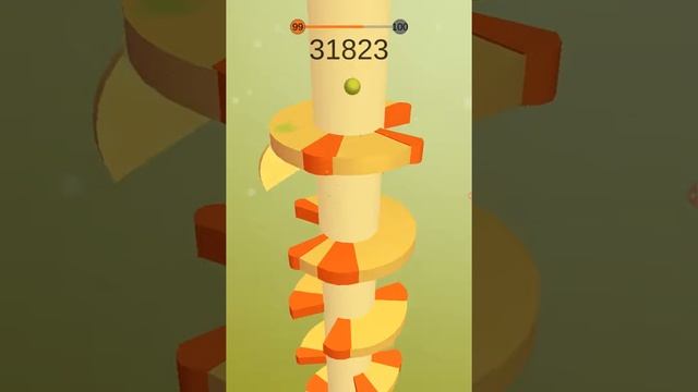 Helix jump/ 100 уровень/ новый рекорд😵!!