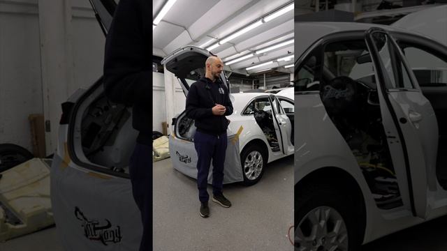 Облегченная шумоизоляция салона Kia Ceed