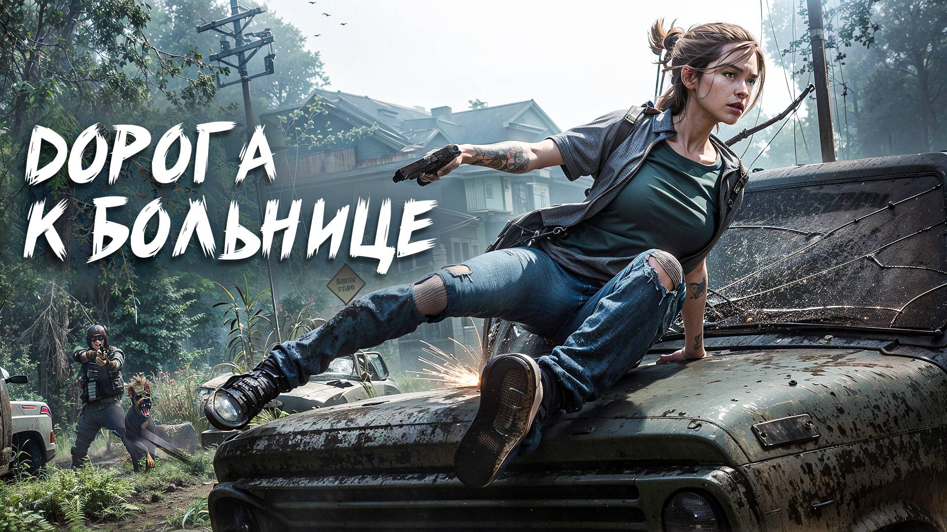 The Last of Us Part II. ДОРОГА К БОЛЬНИЦЕ. ЧАСТЬ 13