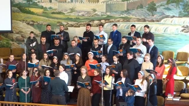 Молодежный хор ЦЦ ЕХБ г. Кривой Рог - О, Господь я пред Тобой