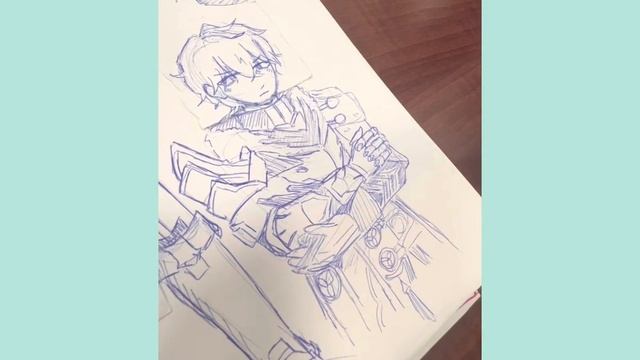 Draw With Me!! | Im super normal about Gepard(HSR)