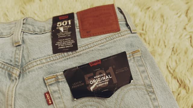 ДЖИНСЫ LEVIS 501® CROP | РАСПАКОВКА