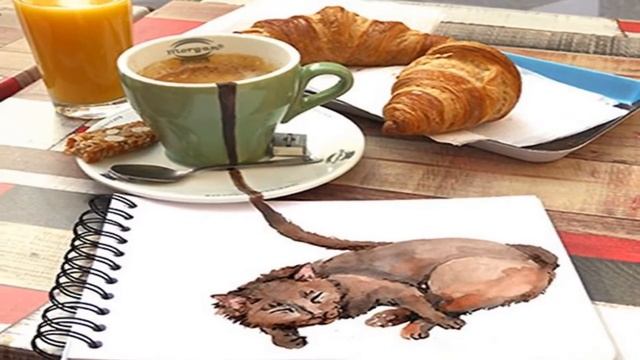 CATS AND COFFEE CUPS ELENA EFREMOVA | HOW AND WHY