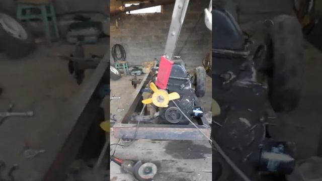 самодельный трактор 3