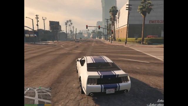 GTA V Grand theft auto V спасаем чувака на бумере от поезда