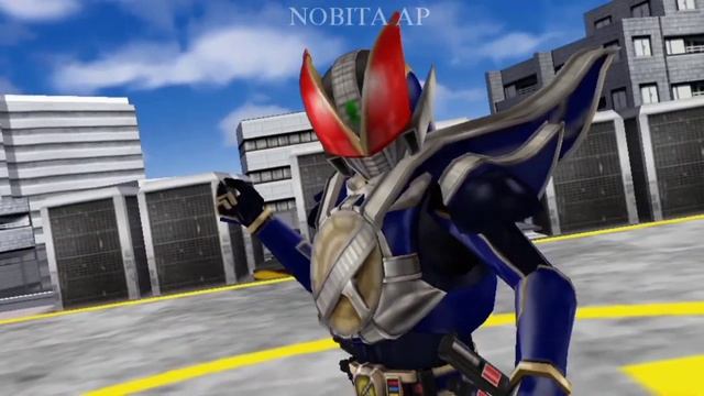Kamen Rider Super Climax Heroes PlayStation Portable (PSP) - Gameplay On Android