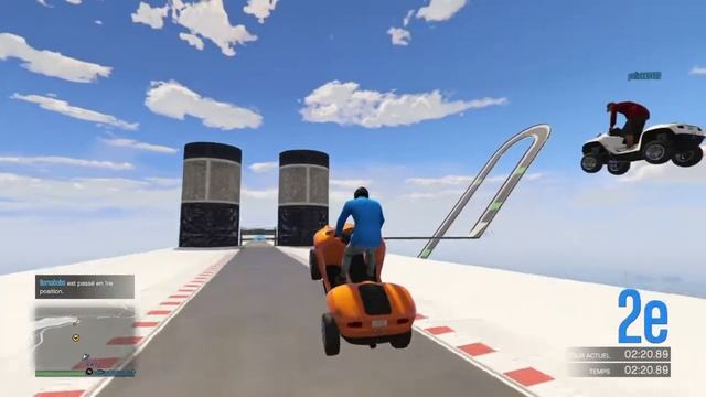 Super course blazer aqua ! / GTA#10