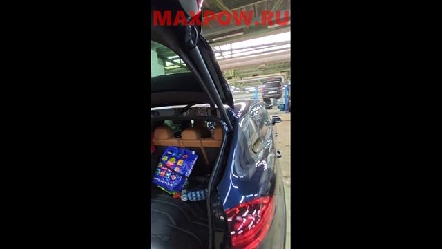 Электропривод багажника Porsche Cayenne II. Замена старых на новые электроприводы.