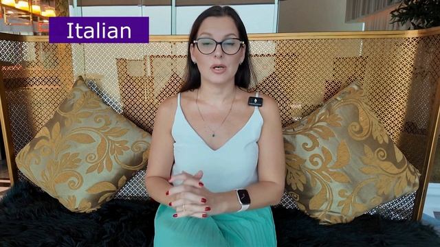 AI-аватар, говорящий на итальянском языке