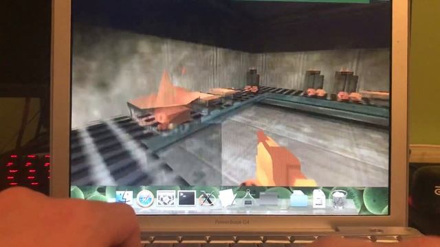 Half-Life running on PPC Mac for the first time