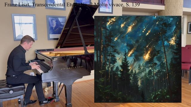 Ференц Лист, Трансцендентный этюд Molto vivace, исполняет Руслан Баязитов