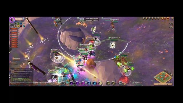 Albion Online  -  Plvas vs BOBER - Razorrock Bank - 3rd Fight at 22 UTC - War Time Content!