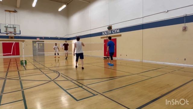 KZ Badminton - Nihal / Eric Vs William/Wilson Game2