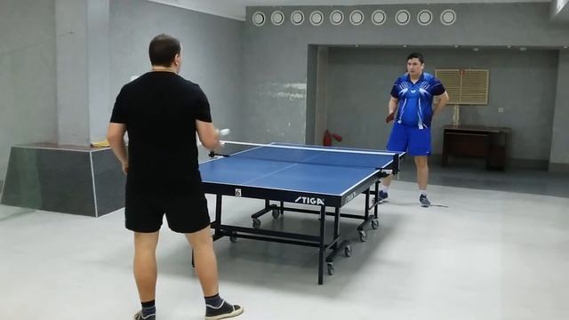 table tennis Academtour 429 Буринов - Титов. Начало