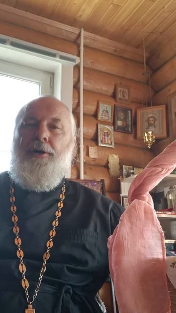 Поздравление с Пасхой от о. Владимира, настоятеля храма Казанской иконы Божией Матери в с. Заозерье