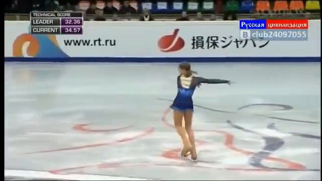 Юлия Липницкая выиграла первое золото для России
