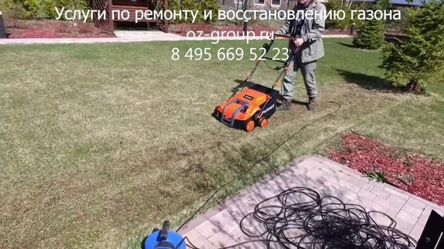Услуги ухода и восстановления газона на дачном участке. Выезд агрономов на работы. Звоните сейчас!