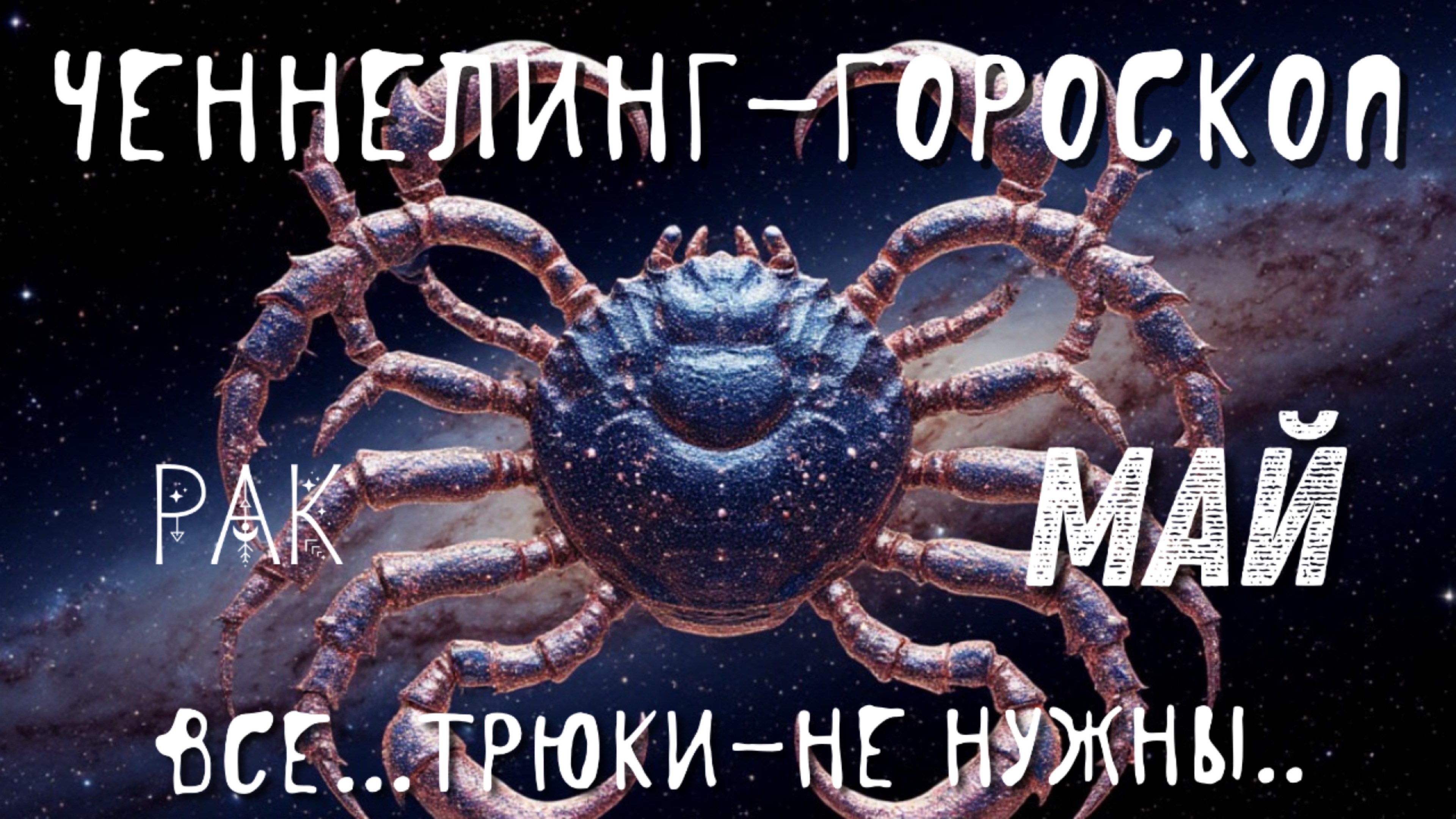 Ченнелинг-гороскоп. Рак. Май. Всё, трюки больше не нужны!