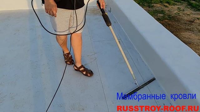 Мембранная Кровля проверка Гвоздем