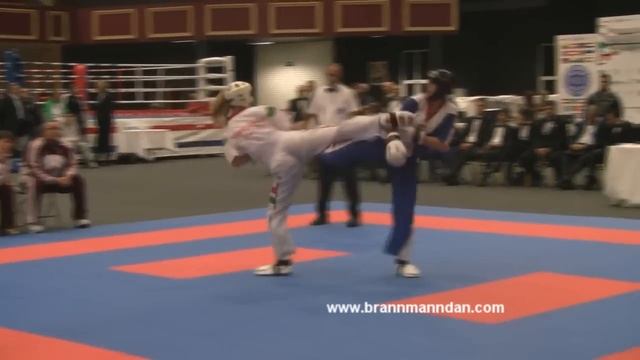 Bev Sturzaker v Henrietta Nagy -70kg WAKO Final 2011