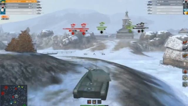 World of Tanks: Blitz-AMX-CDC. Епичней урон на мастера!!