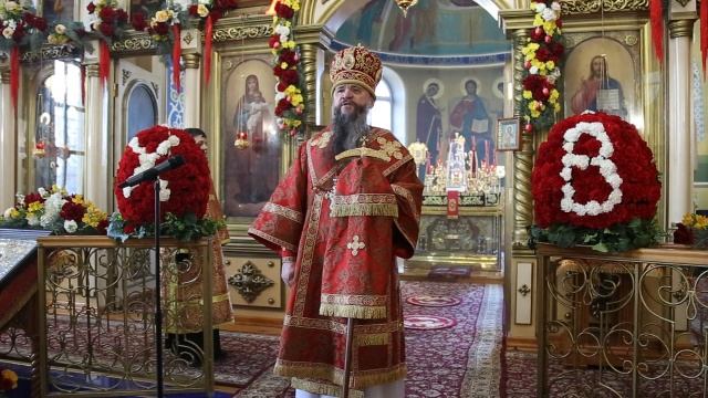 Проповедь архиепископа Варлаама в Пасхальную великую вечерню
