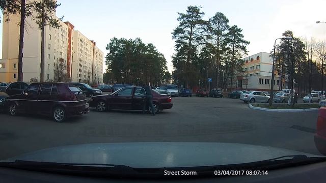 Взбушевался автопилот у Golf'a xD