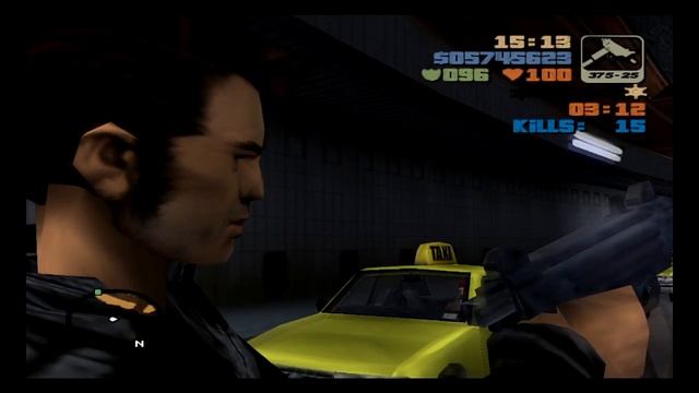 GTA 3 Vigilante Tank Clips with cheats(flying cars, people fight, and more)