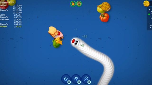 Worms Zone h4ck full trap a biggest snake top 001 - SnakeGames