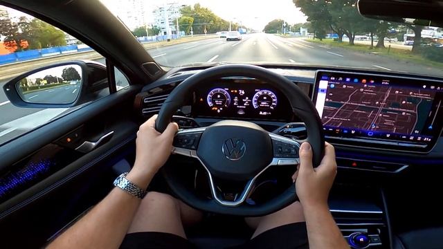 2024 Volkswagen TIGUAN R-Line [2.0 TDI, 193 HP] POV Test drive (Personal experience) CARiNIK